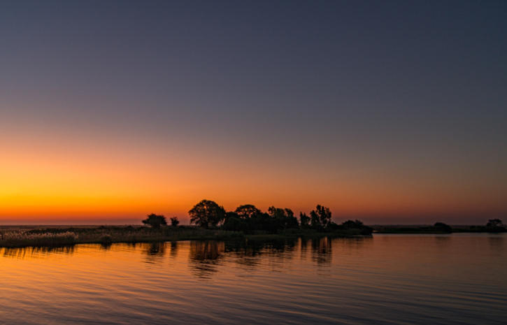 Chobe Nationalpark - Sonnenuntergang 