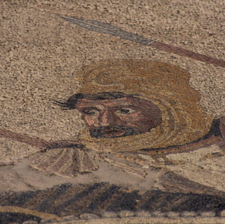 Mosaik in Pompeji