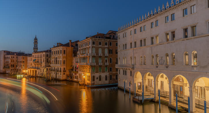 Venedig - Canale Grande bei Nacht