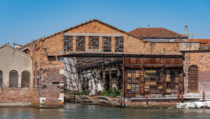Murano - verfallene Glasfabrik