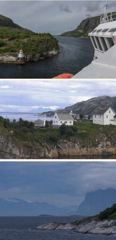 Mit den Hurtigruten entlang der norwegischen Küste