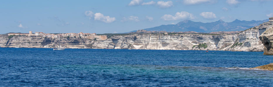 Bonifacio - Panorama Steilküste