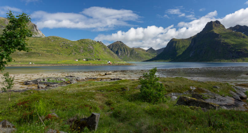 Lofoten -  am Weg nach Flakstad