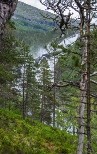 Husedalen - Tveitafossen