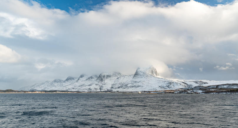 Sieben Schwestern bei Sandnessjøen