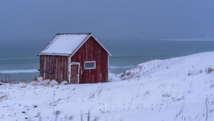 Rote Hütte bei Ramberg