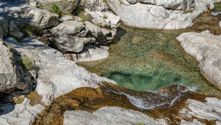 Restonica - Wassergumpen 
