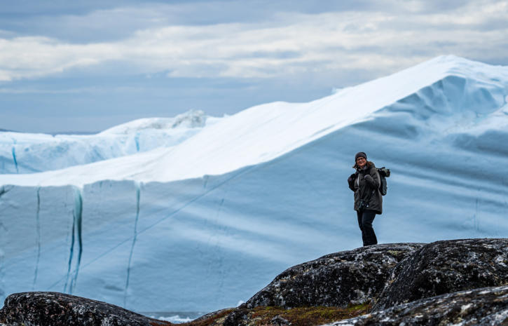 Unterwegs am Gelben Pfad bei Ilulissat