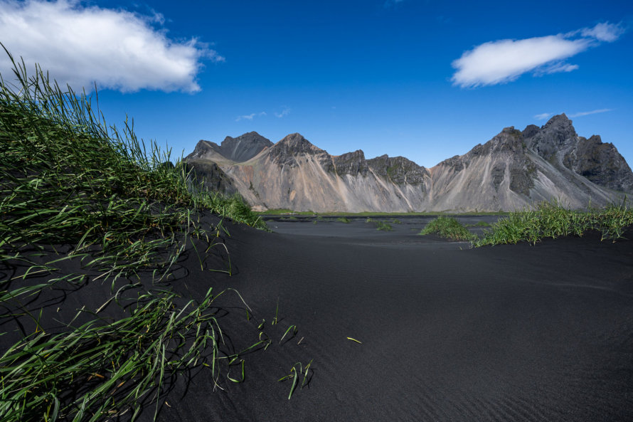 Schwarze Dünen bei Stokksnes