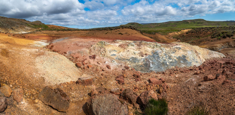 Geothermalgebiet Krysuvik-Seltur