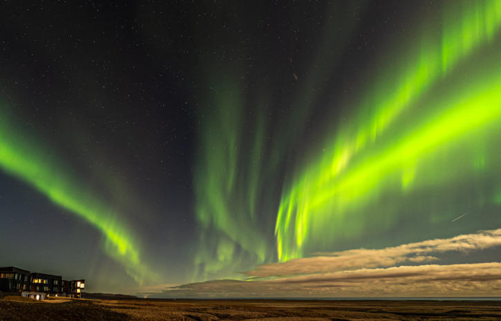 tanzende Polarlichter