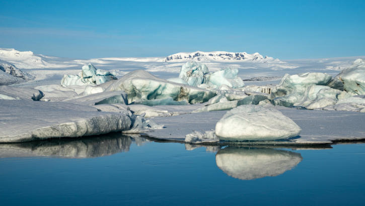 Eisschollen bei Jökulsarlon