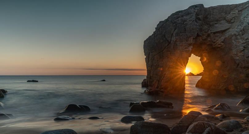 Quiberon - Felsentor bei Port Blanc