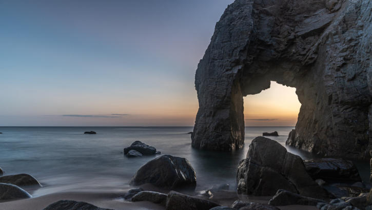 Quiberon - Felsentor bei Port Blanc