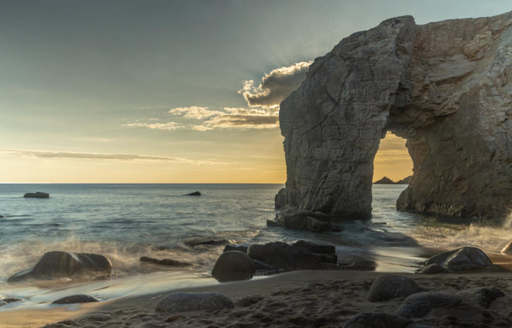 Quiberon - Felsentor bei Port Blanc