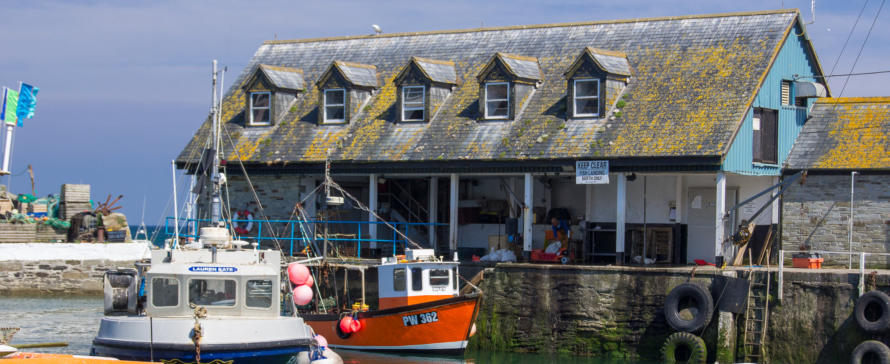 Hafen von Mevagissey