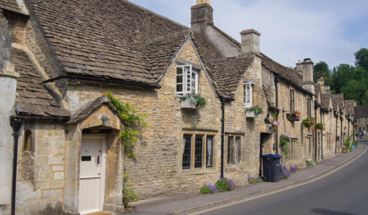 Castle Combe, Drehort von Harry Potter