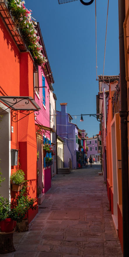 Burano - jede Menge bunter Häuser