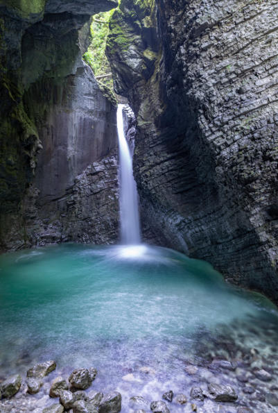 Kozjak Wasserfall