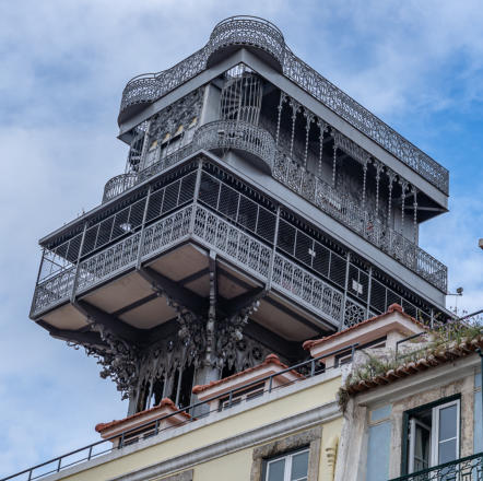 Elevador de Santa Justa, Lissabon