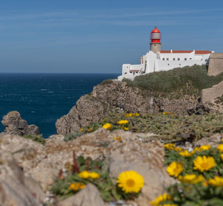 Leuchtturm Cabo de Sao Vicente