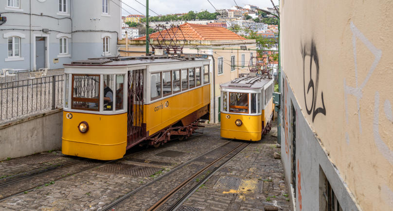 Ascensor do Lavra - Standseilbahn
