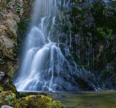 Wasserfall in der Wasserlochklamm